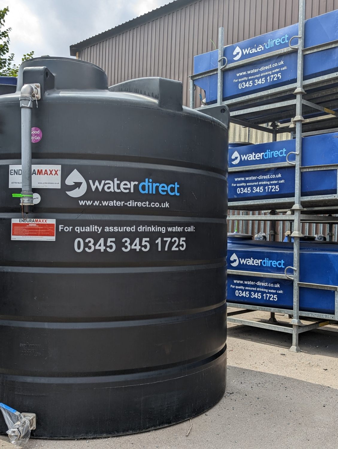Water Tanks- Temporary Water Storage Units