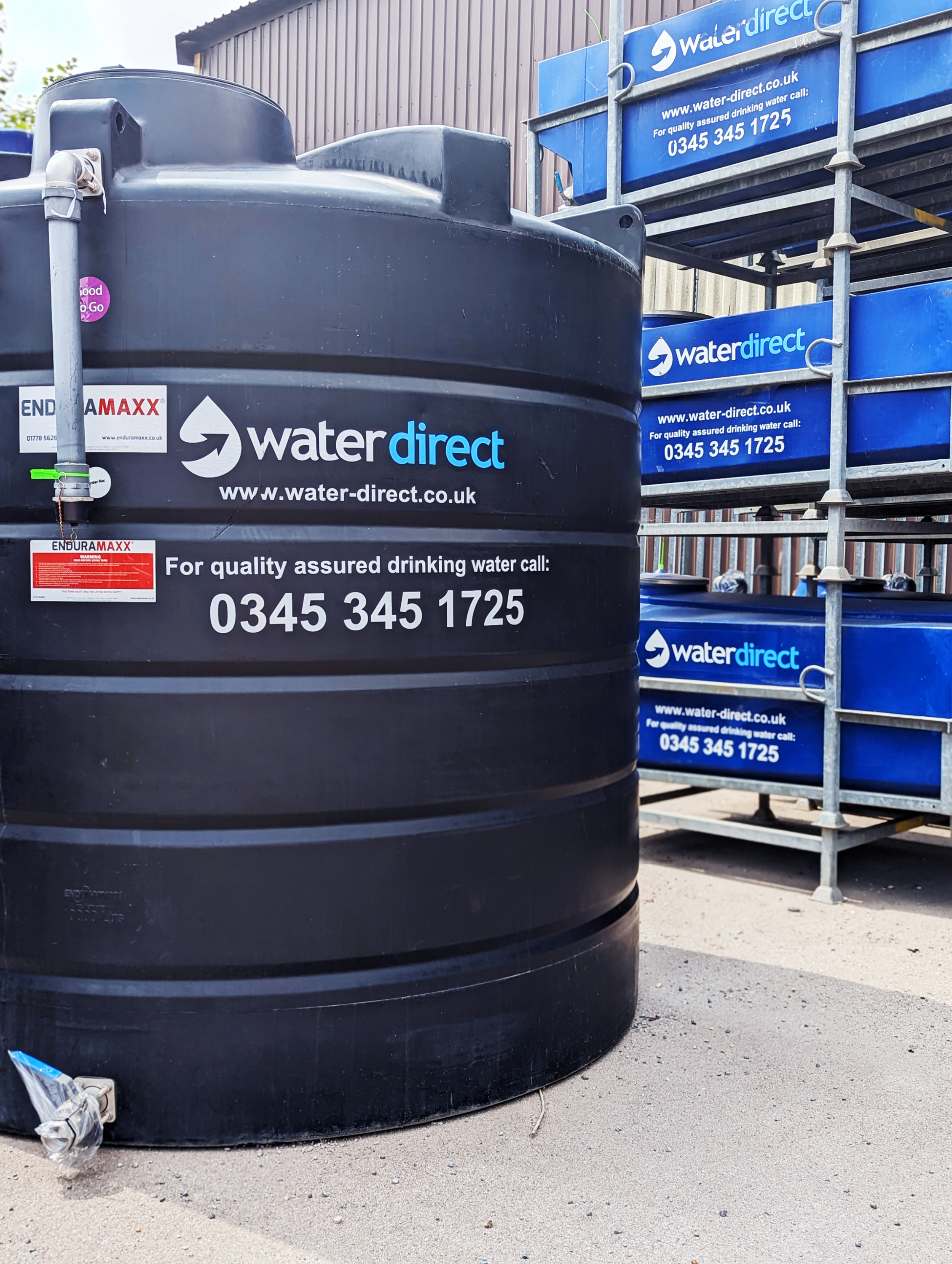 Water tanks and bowsers