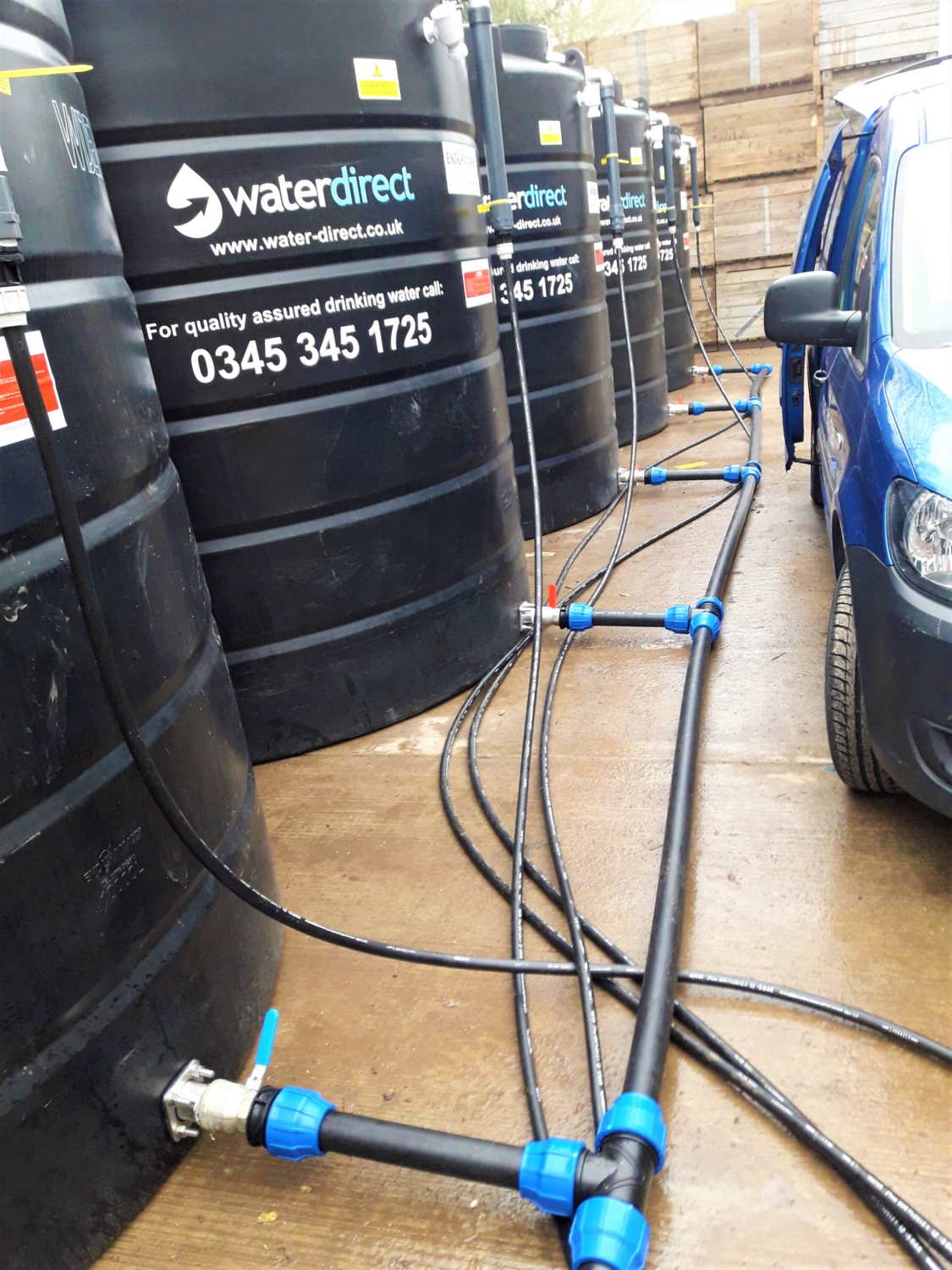 Water Tanks for hire