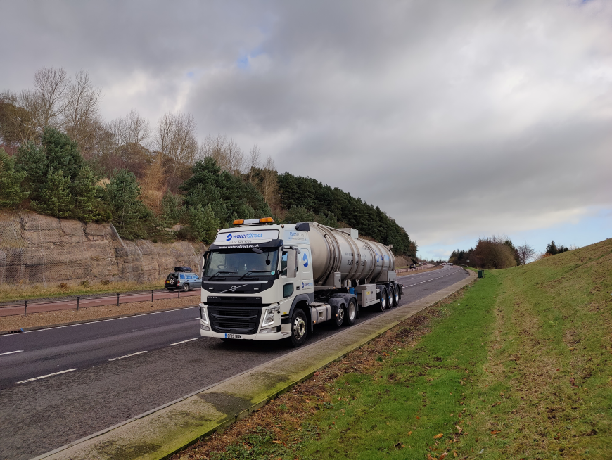 Water Tanker Services by Water Direct ltd UK